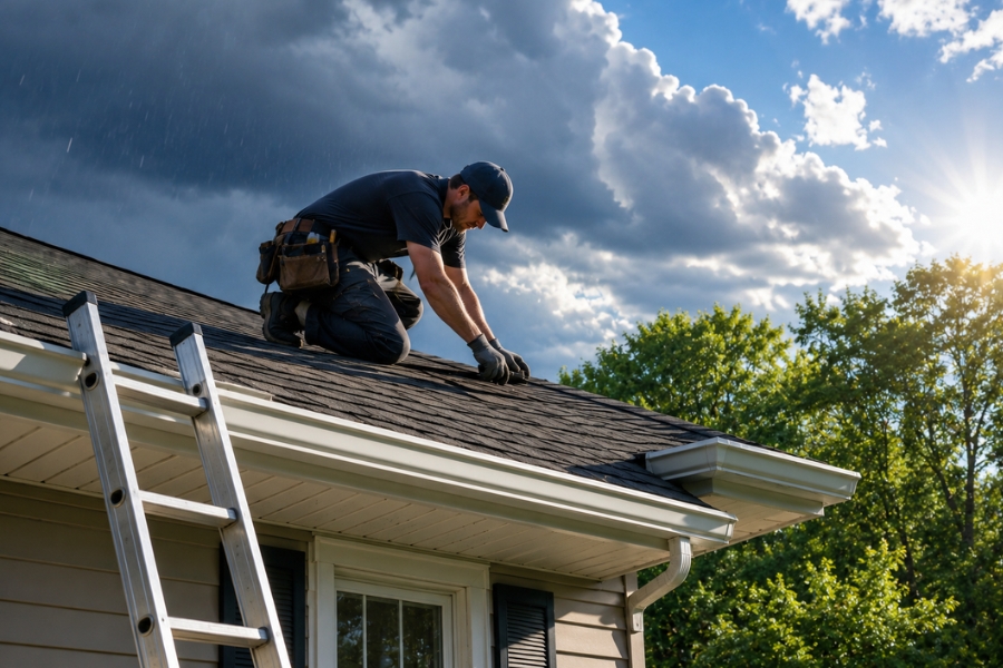 Prepare roofs for spring storm